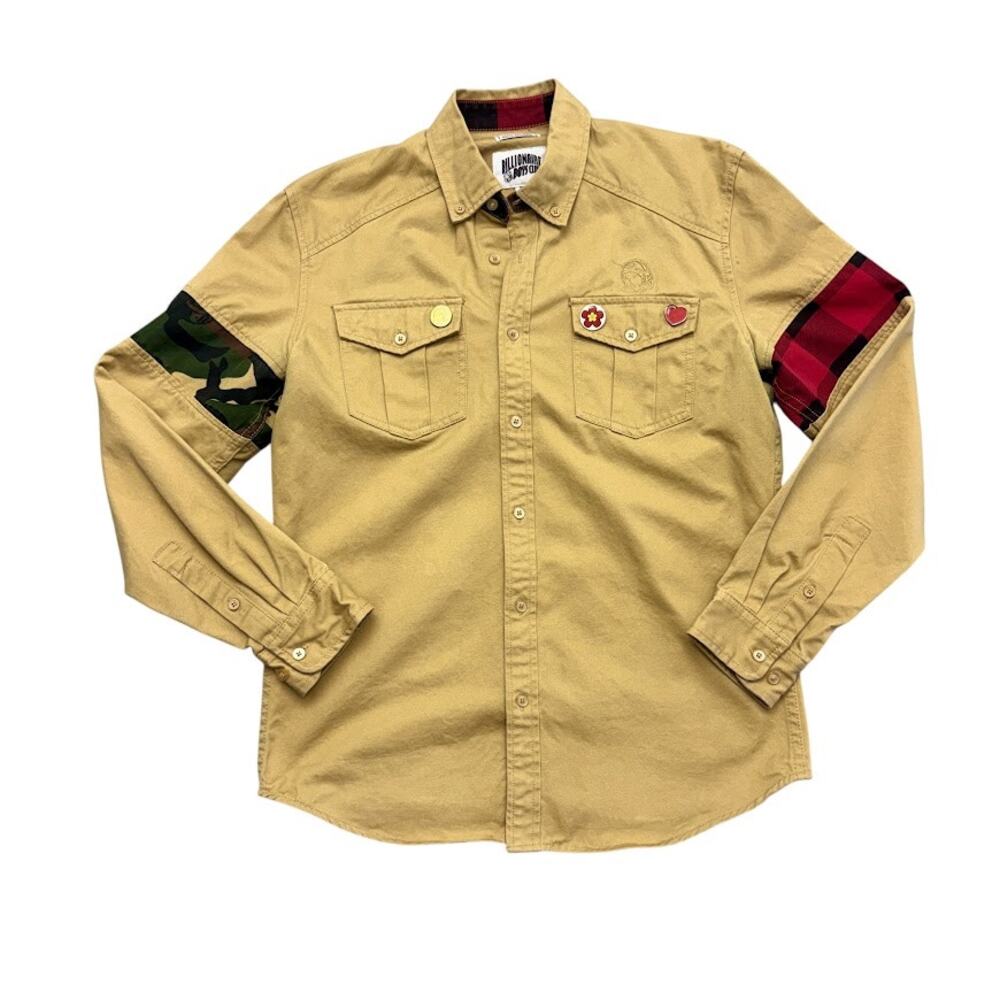 Billionaire Boys Club Military Utility Shirt Mens Size M